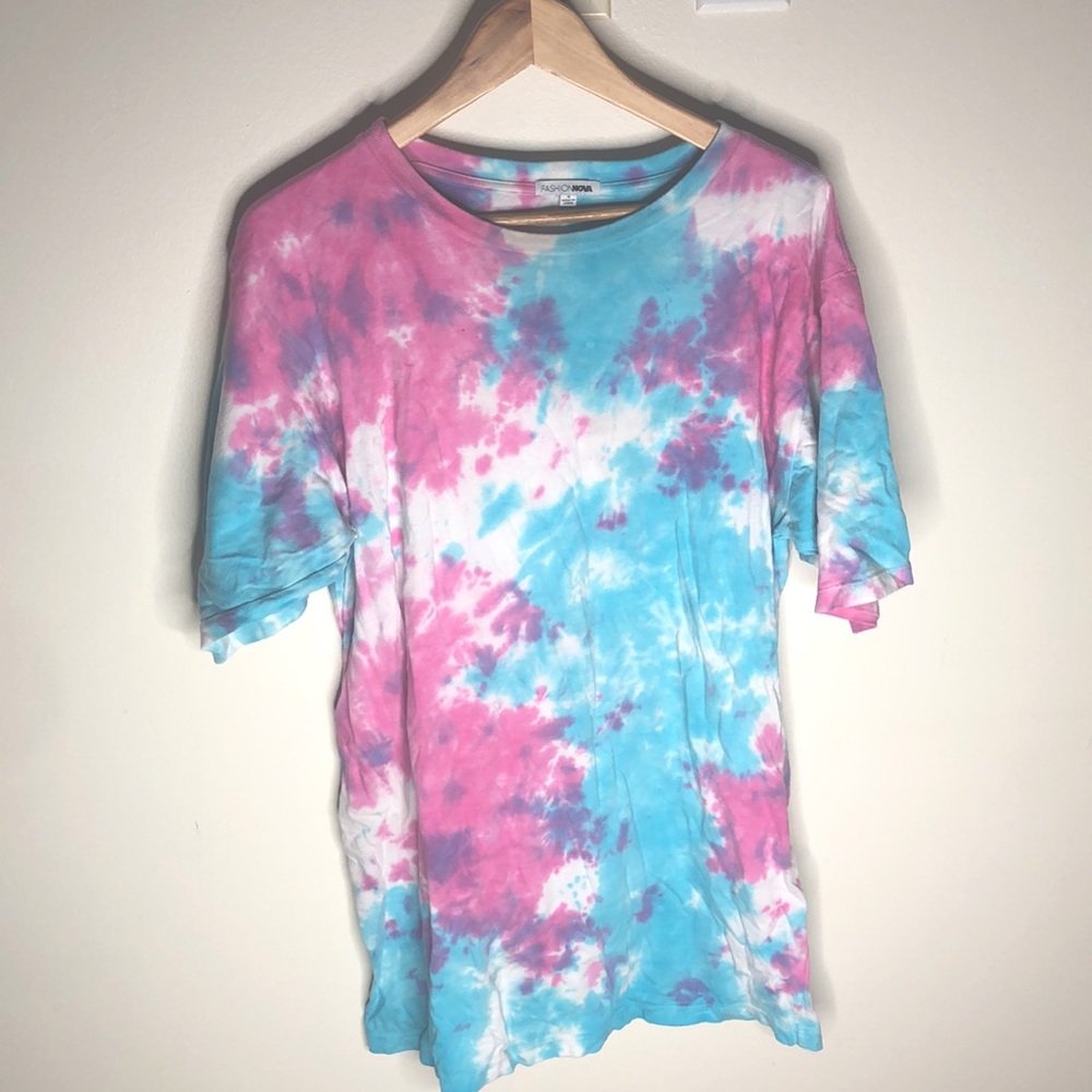 OVERSIZED COTTON CANDY TSHIRT